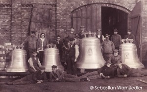 Foto von 1924 aus dem Nachlass der Glockengießerei Radler, jetzt Archiv S. Wamsiedler